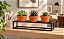 Floreira De Plantas para vasinhos Pequeno Preto - Imagem 1