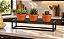 Floreira De Plantas para vasinhos Pequeno Preto - Imagem 2