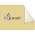 PAPEL CARTAO FOSCO CHAMPAGNE 48x66 CM PACOTE COM 20 FOLHAS LAMAR - Imagem 1