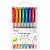 CANETA GEL GLITTER PONTA MEDIA 1.0MM 8 CORES BRW - Imagem 1
