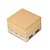 BLOCO ADESIVO CUBO KRAFT 76x76 MM 400 FOLHAS MAXPRINT - Imagem 1