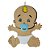 APLIQUE GRANDE 36X32 CM BEBE EM E.V.A DECORE COM ARTE - Imagem 1