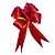 LAÇO FACIL 30MM x 48 CM VERMELHO 10 UNIDADES VMP - Imagem 1