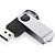 PEN DRIVE TWIST PRETO 16GB MULTILASER - Imagem 1