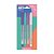 CANETA GEL ART PONTA MEDIA 1.0MM PASTEL 4 CORES JOCAR OFFICE - Imagem 1