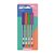 CANETA GEL ART PONTA MEDIA 1.0MM NEON 4 CORES JOCAR OFFICE - Imagem 1