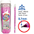 CANETA ESFEROGRAFICA COLOR MIX 0.7 MM ROSA COM 24 UNIDADES MAKE+ - Imagem 1