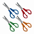 TESOURA ESCOLAR COLORIDA 13CM 20 UN NX13C NOX - Imagem 1