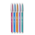 CANETA ESFEROGRÁFICA 0.7 MM PERFUMADA SWEET ESTOJO COM 5 UNIDADES LEOARTE - Imagem 1