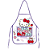 AVENTAL INFANTIL HELLO KITTY LEO E LEO - Imagem 1