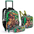KIT MOCHILA DE RODINHAS COM LANCHEIRA E ESTOJO DINOSSAURS SEANITE - Imagem 1