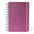 CADERNO CAPA DURA DISCO G SHINE ROSA 215 X 295 MM 80 FOLHAS DISKO - Imagem 1