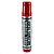 MARCADOR PERMANENTE SUPER CANETTAO VERMELHO PONTA 17 x 8 MM 6 UNIDADES RADEX - Imagem 1