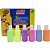 GUACHINCEL COM GLITTER 6 CORES 18ML RADEX - Imagem 1