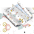 PLASTICO ADESIVO VMP-TAC LITTLE PRINCESS 45CM x 10M 80 MIC VMP - Imagem 1