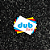 E.V.A COM GLITTER PRETO 40x48 CM PACOTE COM 10 FOLHAS DUBFLEX - Imagem 1
