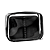 ESTOJO ESCOLAR PVC CRISTAL PRETO COM DIVISÃO (23 x 16 x 6 CM) DAC - Imagem 1