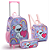 KIT MOCHILA DE RODINHAS COM LANCHEIRA E ESTOJO SMILES COALA SEANITE - Imagem 1