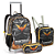 KIT MOCHILA DE RODINHAS COM LANCHEIRA E ESTOJO SUPER BAT SEANITE - Imagem 1