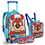 KIT MOCHILA DE RODINHAS COM LANCHEIRA E ESTOJO DOG HEROES AZUL SEANITE - Imagem 1