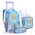 KIT MOCHILA DE RODINHAS COM LANCHEIRA E ESTOJO PRINCESS ON ICE SEANITE - Imagem 1
