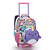 MOCHILA DE RODINHAS COM LANCHEIRA SQUISH ME LILAS SEANITE - Imagem 1