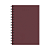 AGENDA ESPIRAL MEDIA 138 X 200 MM VERMELHA 2026 CRISTAL REDOMA - Imagem 1