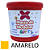MASSA DE MODELAR SOFT (AROMA SUAVE) AMARELO POTE COM 500G MAKE+ - Imagem 1