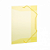 PASTA COM ABA OFÍCIO A02B AMARELO 10 UNIDADES PLASCONY - Imagem 1