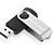 PEN DRIVE TWIST PRETO 64GB MULTILASER - Imagem 1