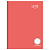 CADERNO CAPA DURA BROCHURA CALIGRAFIA VERMELHO 80F (5 UN) 200 x 275 MM CLASS FORONI - Imagem 1