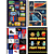 CADERNO CAPA DURA UNIVERSITARIO MASCULINO 15 MATÉRIAS 240 FOLHAS (2 UN) MID 200 X 275 MM FORONI - Imagem 1