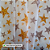 TNT 1,40 DE LARGURA ESTAMPADO ESTRELAS BRILHO 40G ROLO COM 25 M SUPPER - Imagem 1