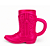 PORTA LATA BOTA PINK - Imagem 1