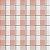 PLASTICO ADESIVO LEOTACK ESTAMPADO XADREZ ROSA 45CM x 10M 80 MIC LEOARTE - Imagem 1