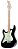 Guitarra Canhoto Stratocaster Strinberg STS100 LH Black - Imagem 1