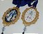 Escapulário de Porta Nossa Senhora Graças e Medalha Milagrosa - Imagem 1
