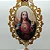Escapulário de Porta Sagrado Coração de Jesus e Nossa Senhora do Carmo - Imagem 2