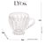 Xicara de Cristal Renaissance 200ML - Lyor - Imagem 8