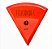 Prato P/ Pizza Triangular - Melamina - unidade - Imagem 3