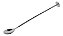 Colher Com Disco Bailarina De Aço Inox Tress Bartender Drink 26cm - Lyor - Imagem 1