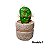 Vaso com planta artificial modelos sortidos 8x18cm unid - Imagem 2