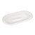 Travessa Oval de Cristal Coração 25x13x2,5cm Lyor - Imagem 1
