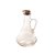 Galheteiro Rustico Porta Azeite De Vidro Tampa Cortiça 250ml - Lyor - Imagem 1