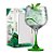 01 Taça de Gin Degrade de Vidro 650ml - Verde - Imagem 1