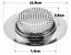Ralo para pia - Aço Inox 11,5cm - Imagem 3