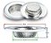 Ralo para pia - Inox 9cm - Imagem 2