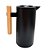 Garrafa Térmica Cabo reto - Preto 1L - Imagem 1
