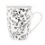 Caneca de porcelana c/tampa E filtro Flowers 310ml - Imagem 2