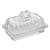 Manteigueira com Tampa em Cristal Imperial - 17,5x10,5x5x10cm - Lyor - Imagem 3